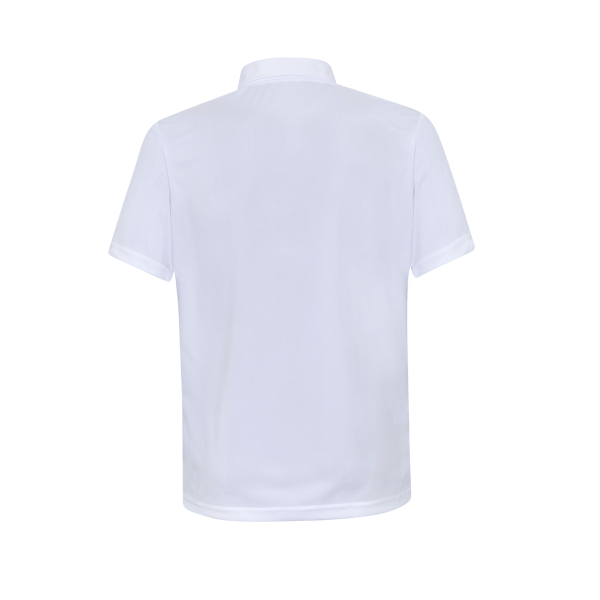 White P500 Short Sleeve Polo Shirt For Men